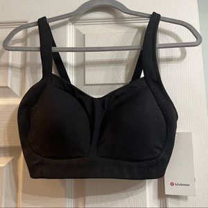 NWT Lululemon Ta Ta Tamer Black 38D